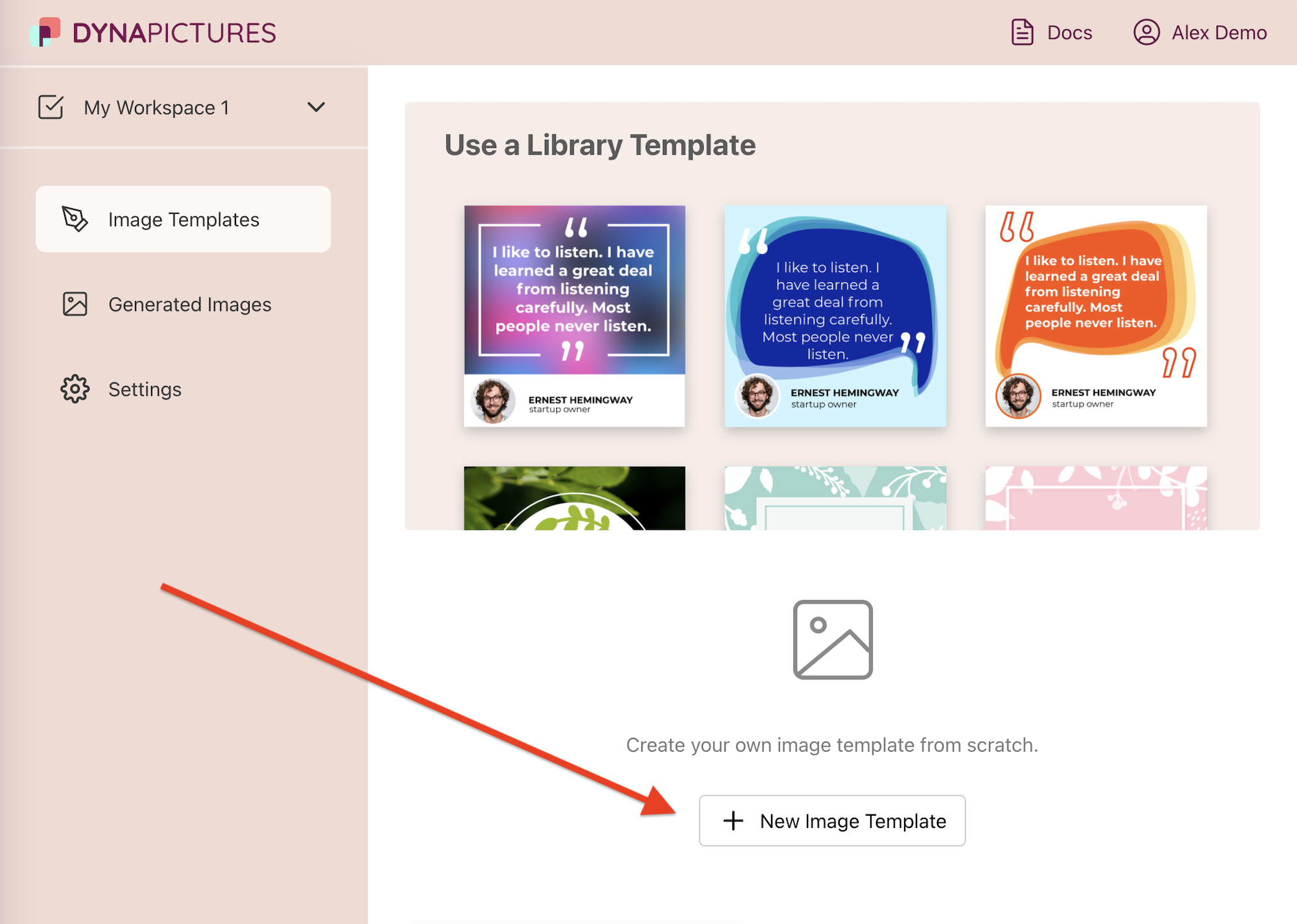 Design welcome email template for to boost trial conversions with DynaPictures