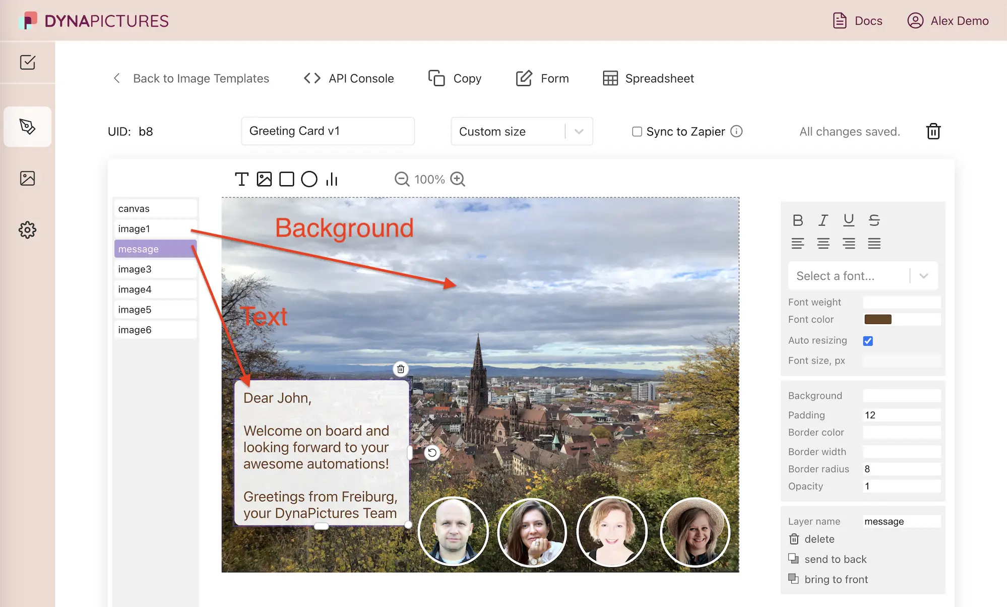 How to personalize onboarding email for SaaS with DynaPictures