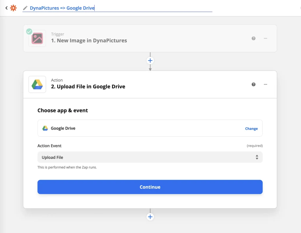 Saving generated banners to Google Drive