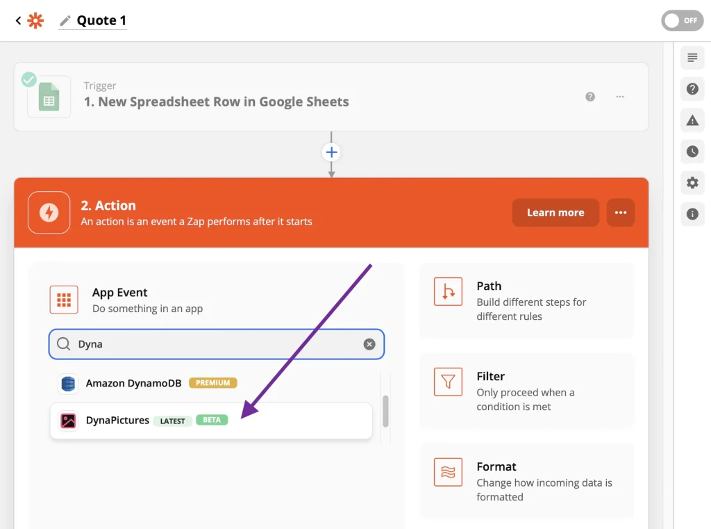 Prepare to generate images from Spreadsheets
