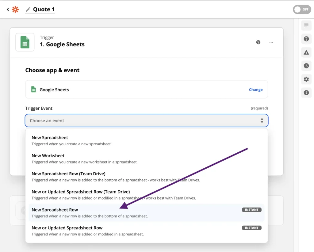Connect Spreadsheets to automate image creation with Zapier and DynaPictures