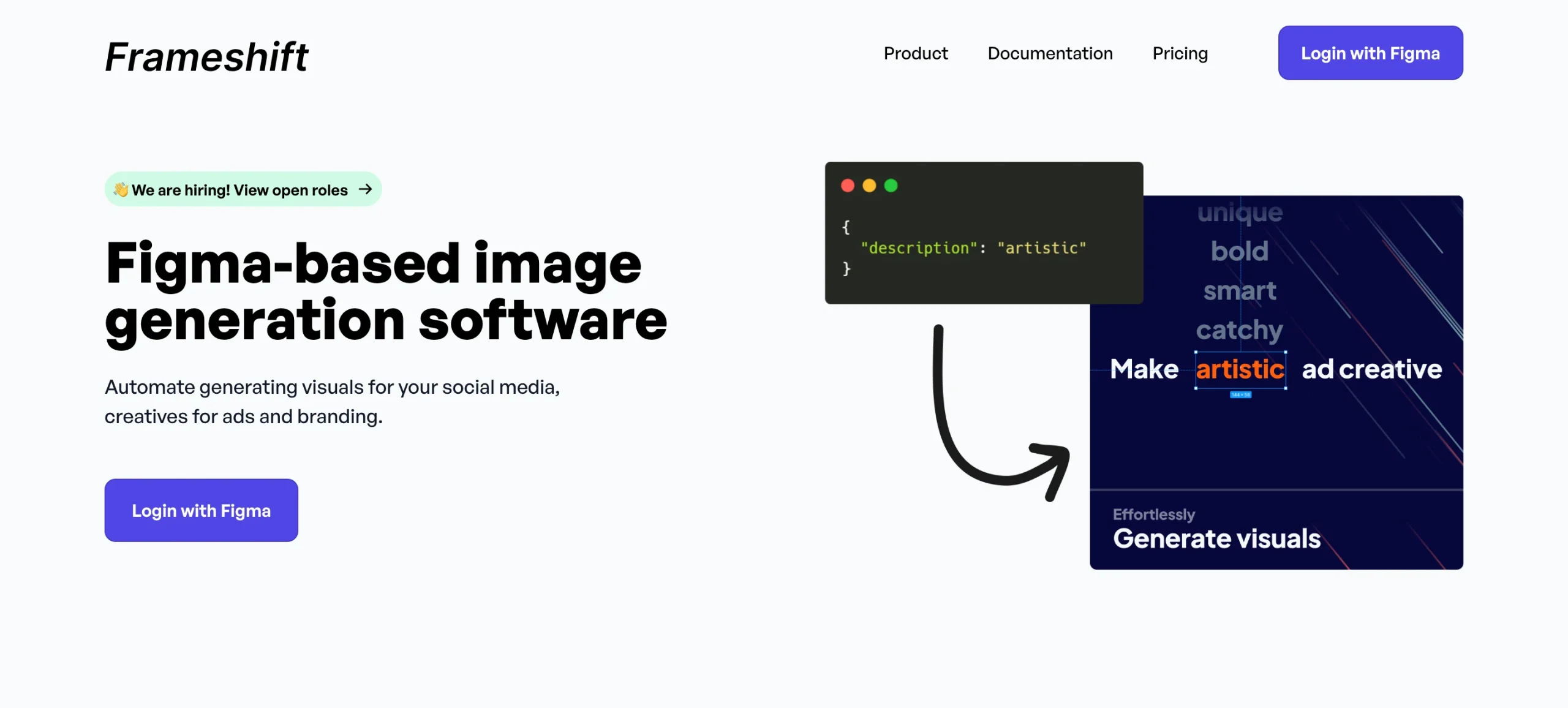 Frameshift compared to Bannerbear -automate marketing with API