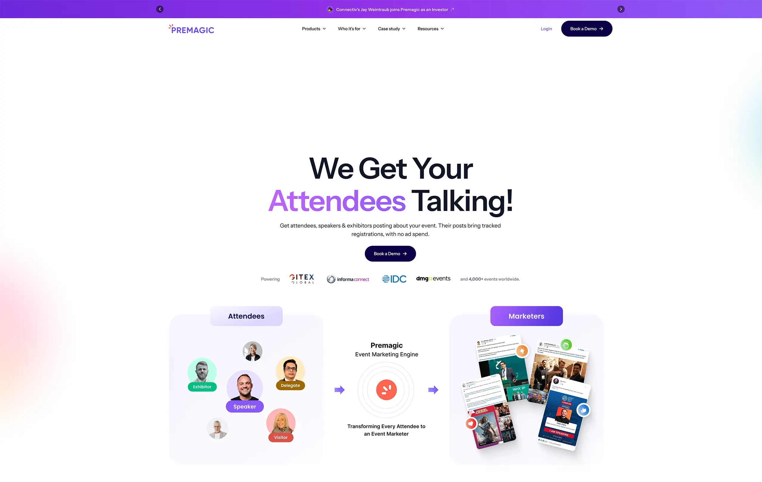 Home page of the Premagic