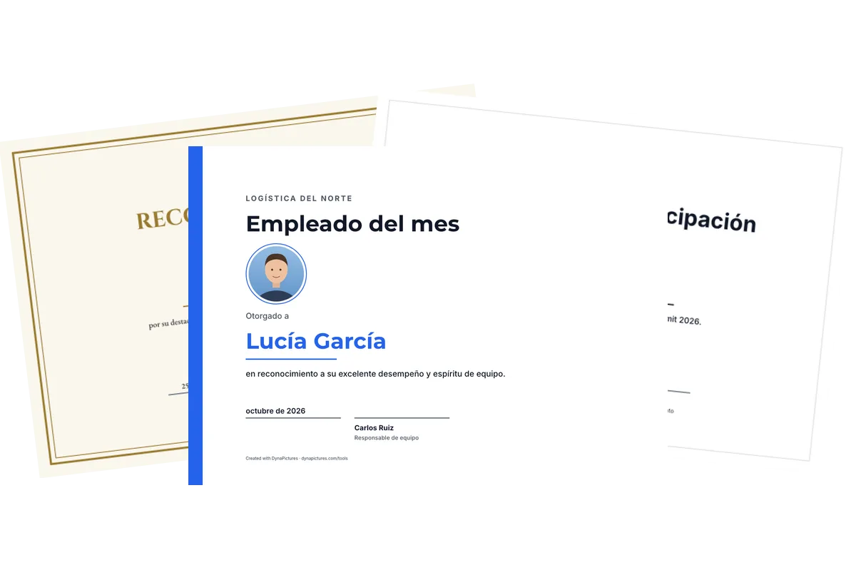 Diplomas editables y plantillas de certificados