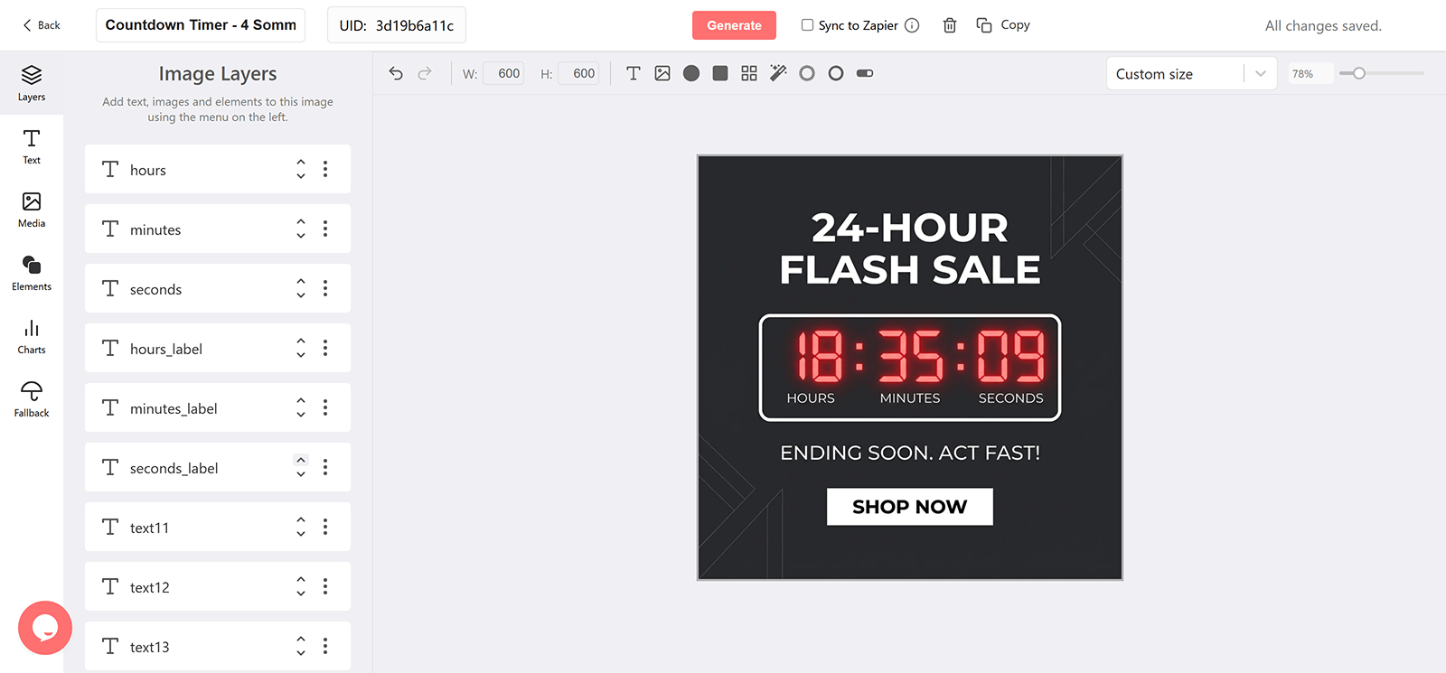 24 Hour Sale Email Countdown Timer Generator