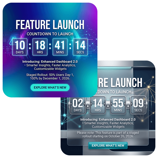A Rollout Date per Plan Tier