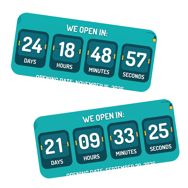 A Countdown That Turns Into Foot Traffic
