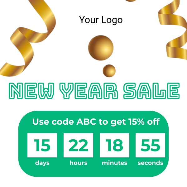 Fully Custom Design for Your New Year Campaign