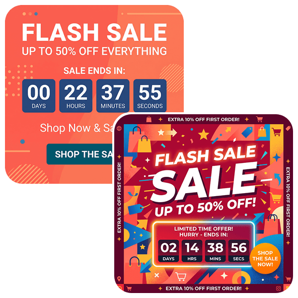 One Banner, Every Sale You Run