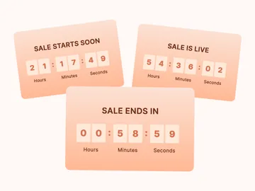 Email countdown timers for sales campaigns